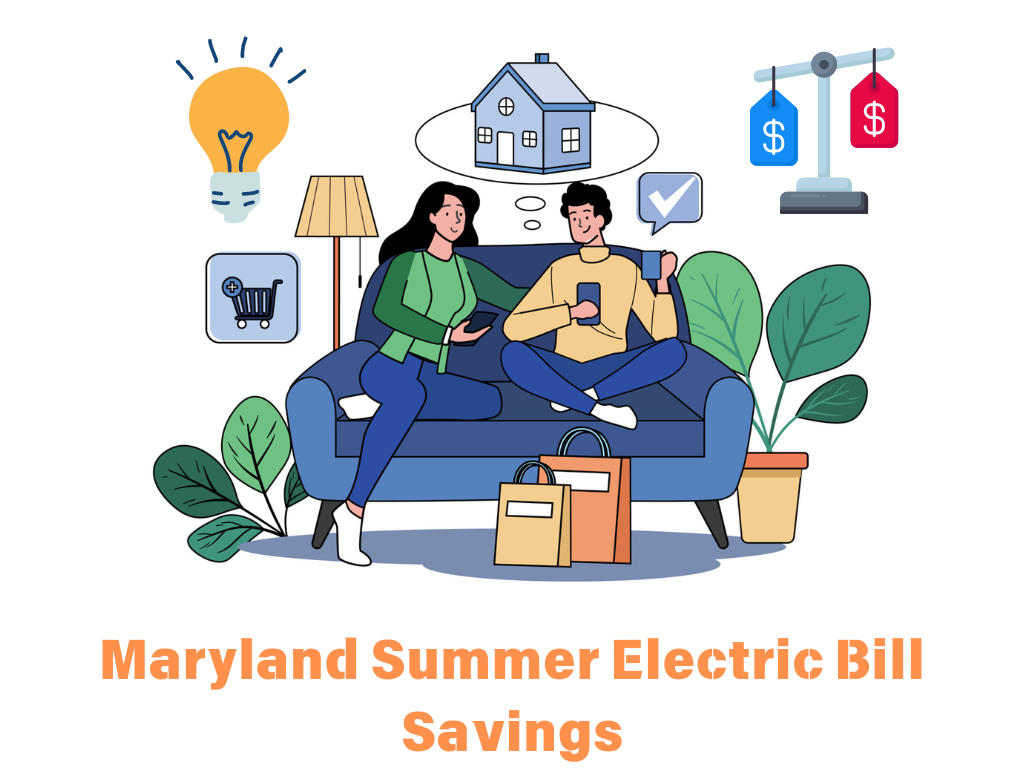 Couple enjoying life on their couch after saving money on their Maryland electrc bill